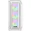 EVOLVEO Xenon bílá / PC skříň / Midi Tower / ATX/mATX/Mini ITX / 4x ARGB / temperované sklo