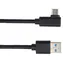PremiumCord USB-C 90° - USB-A černá / Kabel / USB 3.0 / 50cm
