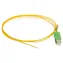 XtendLan Optický pigtail SC/APC / Optický pigtail / 9/125 / 0,9 mm / 1 m / G.652d / LS0H