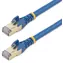 StarTech CAT6A 1,5 m modrá / Síťový kabel / Stíněný / Snagless / RJ-45