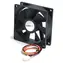 StarTech Tichý ventilátor 92 mm černá / Ventilátor / TX3 / MTBF 50 000 h / -10 až 80 °C