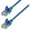 StarTech CAT6a Ultra Slim modrá / Patch kabel / 0,8 m / RJ-45