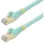 StarTech CAT6a Aqua / Síťový kabel / 5 m / RJ-45 / PoE