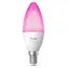 Philips Hue E14 3,7W RGBW / Chytrá LED žárovka / B39 / Bluetooth/Zigbee