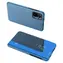 Hurtel Clear View Case modrá / Flipové pouzdro / POCO M4 Pro 5G / průhledné okénko
