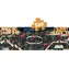 DJECO Panoramatické puzzle Království koček / 500 dílků / 97 x 33 cm