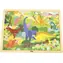 VIGA Dřevěné puzzle Svět dinosaurů / 48 dílků / 37 x 27 cm
