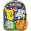 STOR Předškolní batoh Pokémon / Dětský batoh / 25 × 19 cm / Síťovaná kapsa na láhev