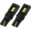 Compass LED žárovka T10 4LED 3030 bílá / 12V / 3W / 300lm / 6000K / CAN-BUS / 2ks