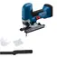 Bosch GST 18V-125 S Professional modrá/černá / Aku přímočará pila / 18V / Řez do dřeva 125 mm / Bez aku a nabíječky