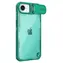 Nillkin Iceblade Prop zelená / Kryt / pro Apple iPhone 16e, 17e / s krytkou objektivu / stojánek