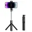 Orico SPV68 černá / Selfie tyč - tripod / Bluetooth / 360° otočení / 68 cm