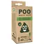 M-Pets Poo sáčky na trus / Sáčky na psí exkrementy / Kompostovatelné / 4x15 ks / 22x32 cm