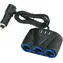 Compass Roztrojka do autozásuvky + 3x USB / Rozbočovač do zapalovače / 12/24 V / 3x USB 5V 3500mA / max. 7,5A