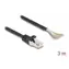 Delock Kabel RJ-50 (M) - otevřené konce 3 m černá / Kabel / S/FTP / 26 AWG