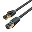 Vention IKABF černá / Síťový kabel / Cat8 S/FTP / RJ45-RJ45 / 1 m / 40 Gbps