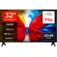 32" TCL 32S5L černá / Televize / QLED / Full HD / Android TV / DVB-T2&C&S2 / 2x HDMI / Wi-Fi / BT