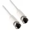 Schwaiger anténní kabel F(M)-F(M) bílá / Anténní kabel / 75 dB / 75 Ohm / 10 m