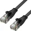 Unitek Patch kabel RJ45-RJ45 Cat.6 UTP černá / Patch kabel / 0,5 m