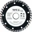 YATO Kotouč diamantový řezný turbo 125x22,2 mm / Řezný kotouč / Tloušťka 2,6 mm / Beton, dlažba, zdivo