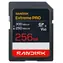 SanDisk Extreme PRO SDXC 256GB / Paměťová karta / UHS-II / čtení: 300 MB/s / zápis: 250 MB/s / vhodné pro 8K