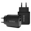 TESLA Power Charger T220 černá / Nabíječka / duální / 25 W / PD 3.0 / PPS