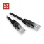 Lynx UTP patch kabel Cat5e černý / Patch kabel / CCA / PVC / 7 m