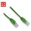 LYNX UTP Cat5e 5m zelený / Patch kabel / RJ45-RJ45 / CCA / PVC