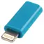 Valueline adaptér Lightning 8-pin - USB Micro-B zásuvka modrá / Adaptér
