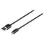 Valueline Kabel USB-A - Lightning 2m černá / Synchronizační a nabíjecí kabel / pro Apple
