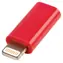 Valueline adaptér Lightning 8-pin - USB Micro-B zásuvka červená / Adaptér