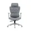 Anda Seat X-Air Mega Size XL šedá Twilight / Herní židle / síťovina / nosnost 120 kg / sklon 105-126° / 3D područky