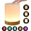 Techly Lampička bílá / Stolní lampička / Bezdrátová / RGB / Dotykové ovládání