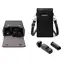 STABLECAM Vintage pouzdro pro DJI Osmo Pocket 4 černé / Pouzdro / PU kůže a polyester / 190×110×45 mm