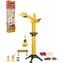 WIKY Jeřáb stavební manuální ovládání / 57 cm / Set se 2 auty a doplňky / od 3 let