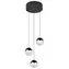 Reality Senta černá / Závěsné svítidlo / LED / 3x5W / 4000K / 800lm / IP20