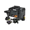 DeWalt McLaren F1 Team / Sada aku nářadí / Vrtačka a úhlová bruska / 18V / 2x 5,0 Ah XR Li-Ion / nabíječka / kufr