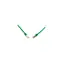 Solarix Patch kabel 10G CAT6A SFTP LSOH 20 m zelený non-snag proof / Síťový kabel