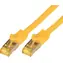 Mcab CAT7 žlutá / Patch kabel / S/FTP / RJ45-RJ45 / 20 m / LSZH / 10 Gbps