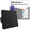 Qoltec 52708 černá / Chytrý vypínač / 2 kanály / Wi-Fi / Tuya / Smart Life / Časovač