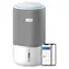 Philips PureProtect Water AC3420/10 bílá / Čistička a zvlhčovač vzduchu / 300 m3/h / do 78 m2 / Wi-Fi / HEPA / 650 ml/h