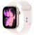 Apple Watch Series 11 GPS+Cellular 42mm Růžově zlaté hliníkové tělo - Světle ruměný sportovní řemínek M/L / 150–200 mm