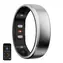 RingConn Gen 2 Smart Ring vel. 6 stříbrná / chytrý prsten / titan / BT 5.0 / IP68