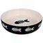 Magic Cat Miska keramická potisk ryba černá 13x4cm 260ml