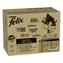 Purina Felix Fantastic Mix 120x85 g / Kapsičky pro kočky / 4 příchutě