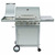 G21 California BBQ Premium line stříbrná / Plynový BBQ gril / 4 hořáky / grilovací plocha 62 x 44cm