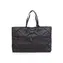 Childhome Family Bag Puffered Black / Cestovní taška / 55 x 40 x 18 cm