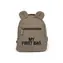 Childhome My First Bag Canvas Khaki / Dětský batoh / 24 x 8 x 20 cm