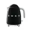 SMEG 50's Retro Style černá / Rychlovarná konvice / 1.7L / 2400W
