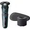 Philips Shaver series 5000 S5884/50 černo-zelená / pánský holicí strojek Wet & Dry / 60 min provoz / 360° / doprodej